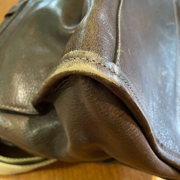 BALLY BROWN LEATHER BRIEFCASE BUSINESS BAG LAPTOP - Picture 13 of 15